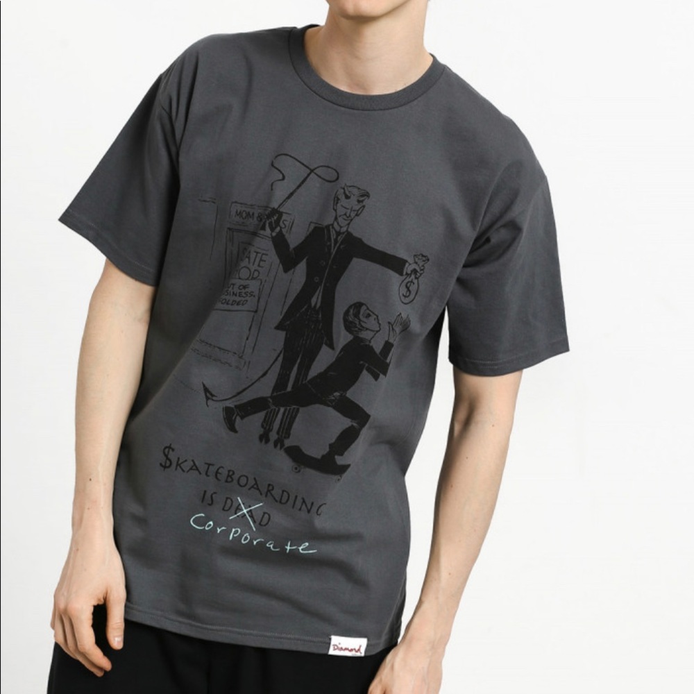 Diamond Supply Co Skate Crime Tee - Small